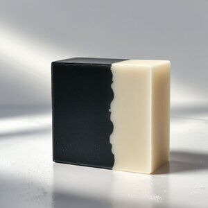 Charcoal & Milk Butter Soap - Clear Impurities & Nourish Skin
